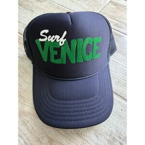 Trucker Hat Surf Venice Snapback Hat Cap One Size Retro Mesh Snap Back